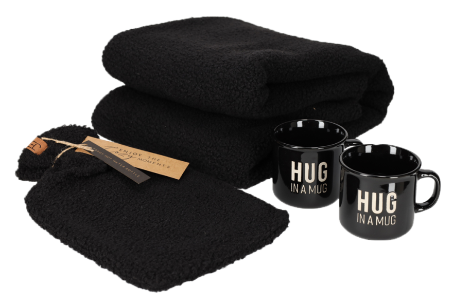 Jens Living Cozy Geschenkset Zwart