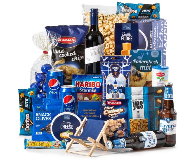 Blauw Gepiekt
