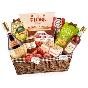 Italiaans kerstpakket met luxe Italiaanse lekkernijen