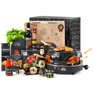 Italiaanse kerstpakketten met luxe cadeaus en heerlijk eten