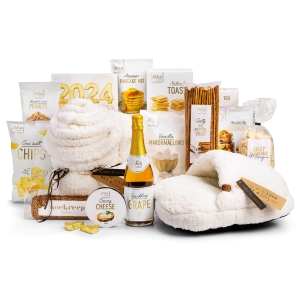 Kerstpakket Ede met zachte deken en heerlijk eten